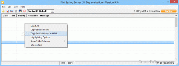 download kiwi syslog generator